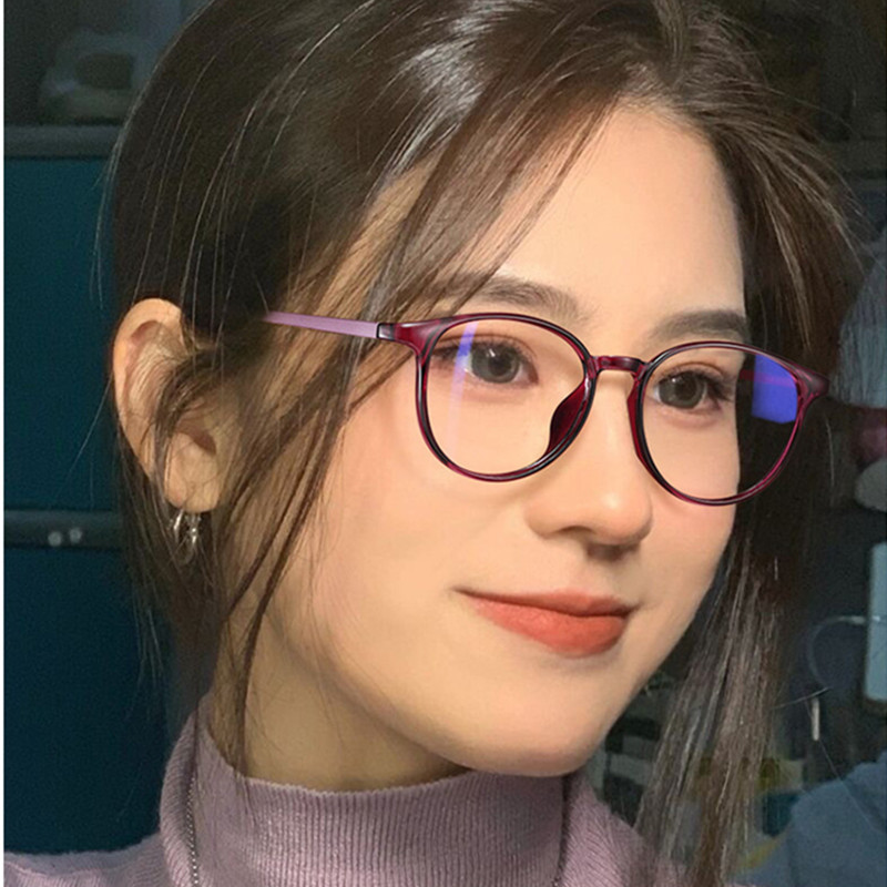 金婚优雅显年轻超轻tr高清防蓝光老花镜女款 50 75 125 175度老光