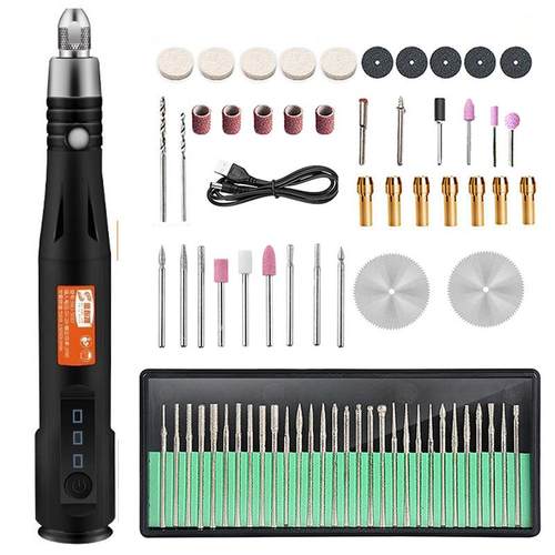 跨境迷你电磨机小型手持打磨机无线雕刻机抛光雕刻工具电动打磨笔