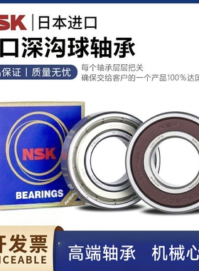 NSK深沟球轴承16000 16001 16002 16003 16004 16005 16006ZZ RS