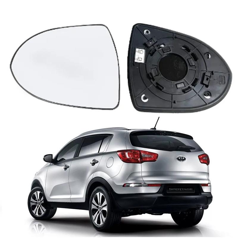 适用于11-15款起亚智跑Sportage R带加热倒车镜片左右后视镜玻璃