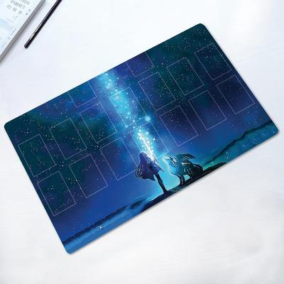 游戏王卡垫定制星遗物引导的前路tcg决斗盘卡牌垫鼠标垫桌垫diy