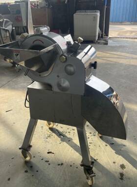 商用全自动酱咸菜榨菜切丁机竹笋黄瓜切块机800型卷心菜切块设备