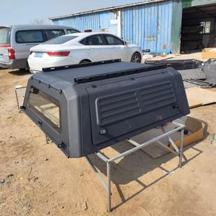 皮卡车改装 三开门锰钢后盖全冲压电泳后箱盖尾盖防雨棚顶部可承重