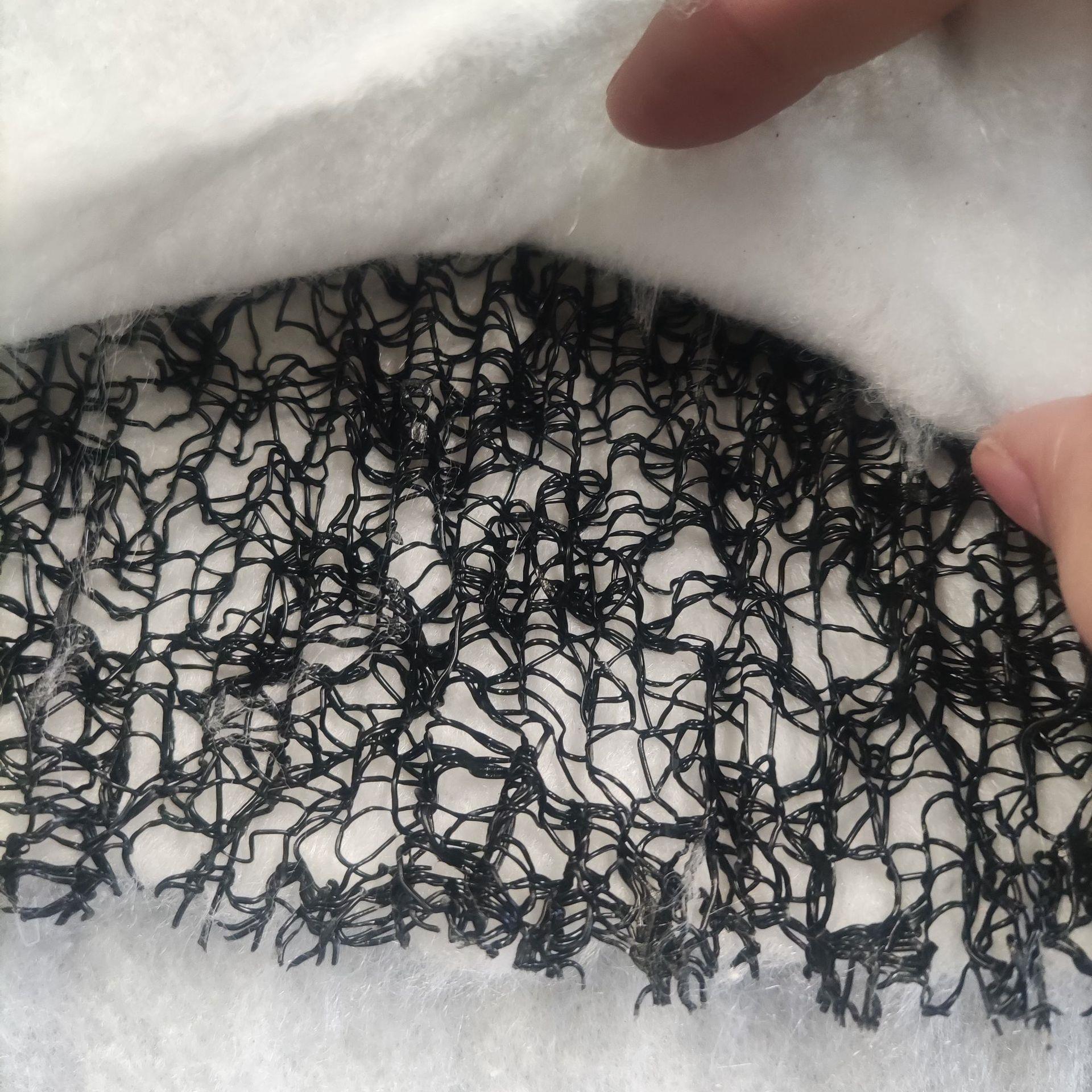 速发复合波形排水垫 地基路面用M型网垫W型麦克垫复合波形排水垫