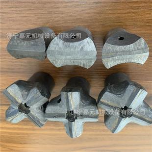 凿岩机用打孔一字钻头矿山岩石破碎球齿钻头硬质合金十字钻头