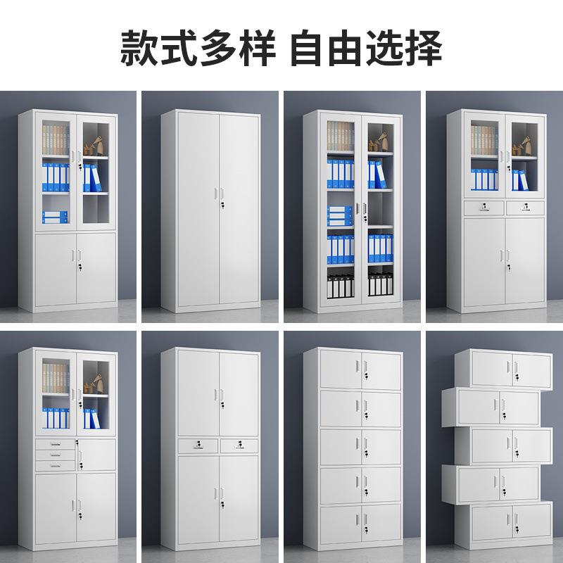 新款直销文件柜办公室资料档案柜抽屉式财务收纳凭证柜带锁铁皮柜