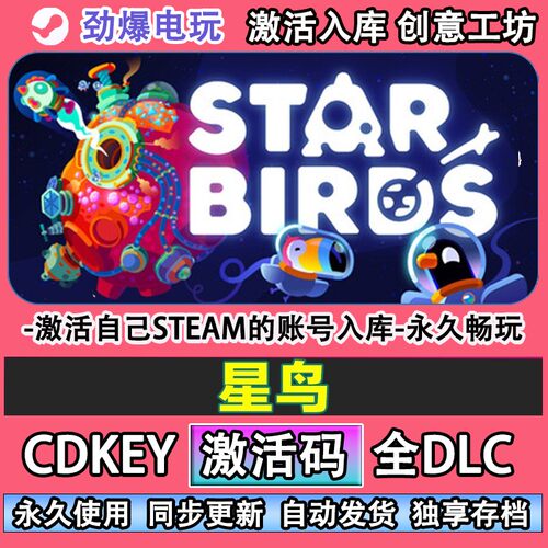 星鸟steam正版激活码cdk