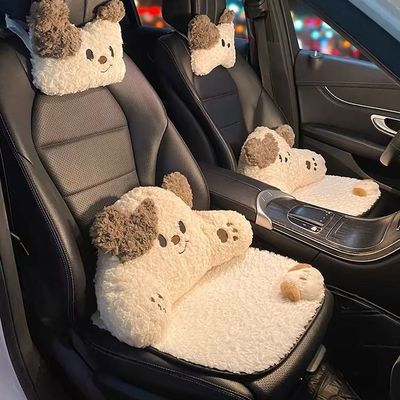 汽车头枕护颈卡通车载车