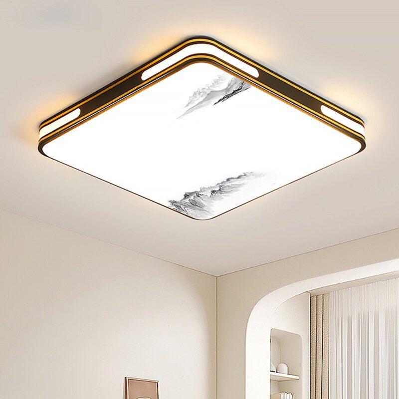 客厅主灯 2026新款大气简约现代LED吸顶灯家用餐厅卧室灯中山灯具