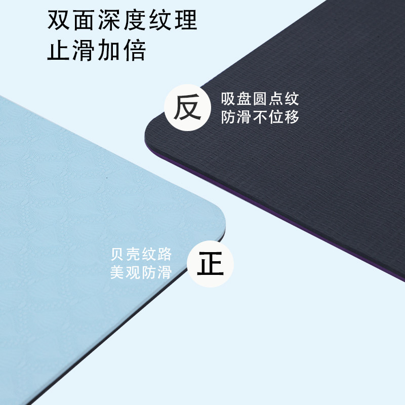 便携式健身垫家用瑜伽垫平板支撑垫小型加厚膝盖垫仰卧起坐专用垫
