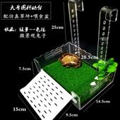 龟台乌龟晒台爬坡高水位浮岛挂壁式 龟台深水鱼缸晾晒背台苔藓冬眠