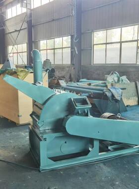 22kw电机木材粉碎机杨木柳木木头锯末机木托板胶合板圆木粉碎机