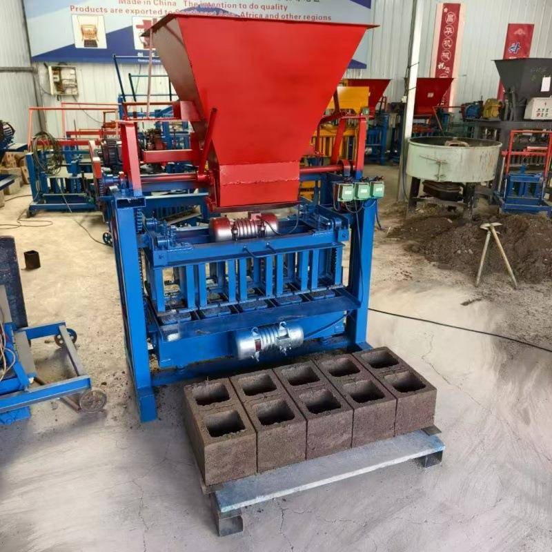 出口免烧空心马路条纹垫块挡土墙砖机移动水泥路面砖机植草砖机