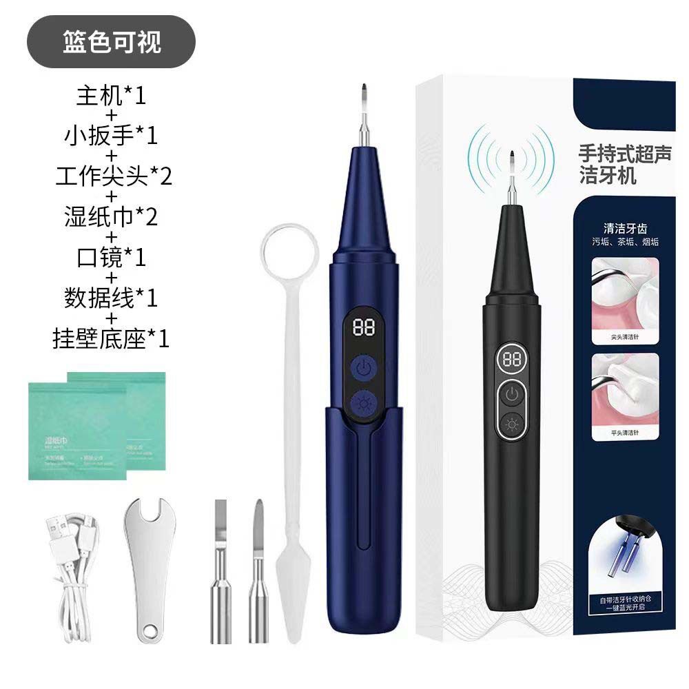 去除牙垢牙结石牙渍美牙仪家用便携电动口腔清洁可视超声波洁牙器