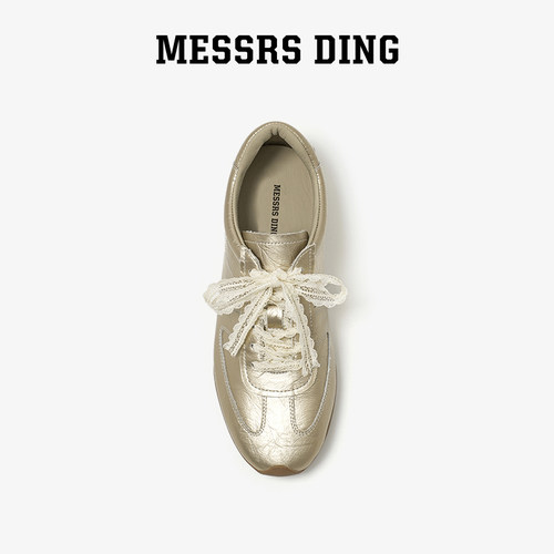 MESSRSDING牛皮软底运动鞋轻便女