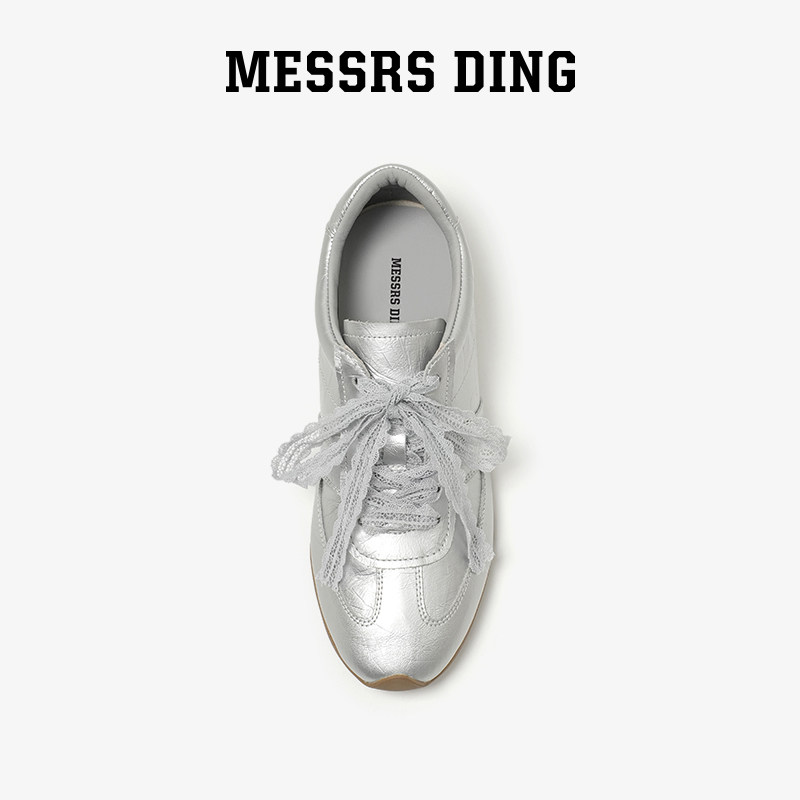 MESSRSDING牛皮软底运动鞋轻便女