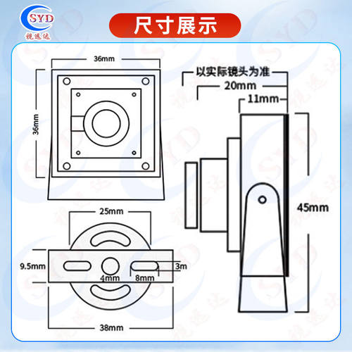 USB高清免驱摄像头1080P无畸变 Linux工业UVC摄影机免安装驱动