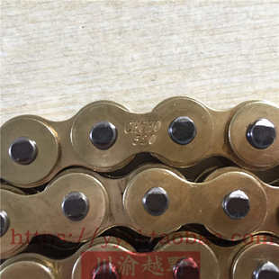 华阳T4正林海陵M4M5沙漠王MX6越野摩托车套链金色链条520链盘小飞