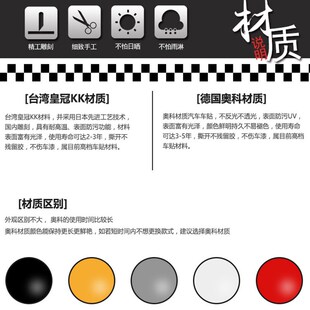 宝马迷你mini车身拉花贴纸cooper countryman F60F54腰线侧裙装饰