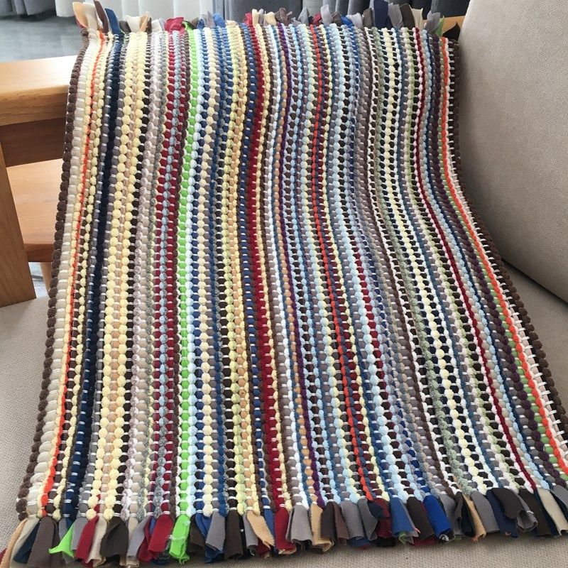 包邮编织雪尼尔地垫吸水卫生间浴室地毯家用脚垫厨房卧室门垫机洗