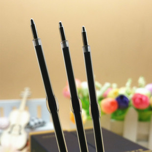 圆珠笔芯1.0蓝色通用替芯元珠笔芯红色0.7统一定位107黑原子笔芯