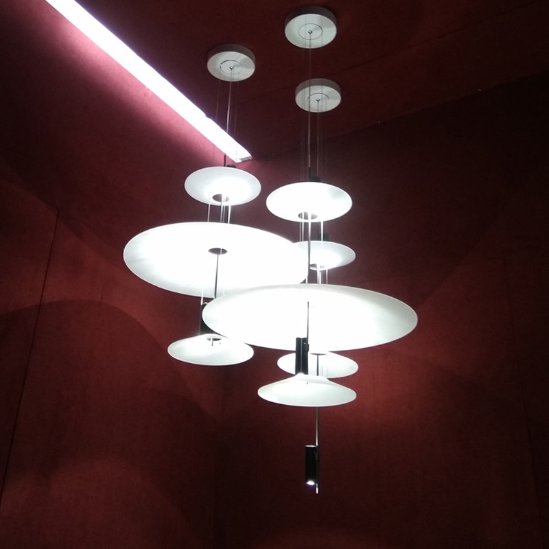 北欧风格个性创意时尚样板房设计师客厅餐厅服装展厅装饰LED吊灯