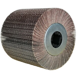 砂布拉丝轮不锈钢专用抛光轮金属打磨纱布拉丝机轮尼龙百洁布轮