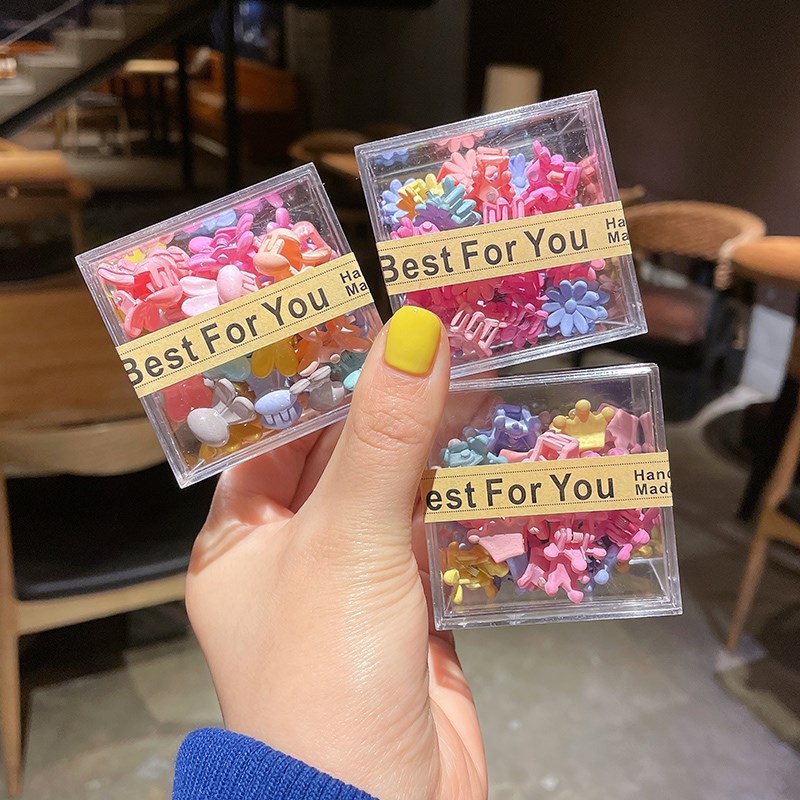 儿童刘海碎发神器女孩宝宝发夹小号抓夹子迷你发卡子婴儿发饰头饰