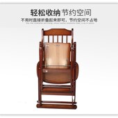 宝宝餐椅实木儿童小孩吃饭椅子可折叠便携式 婴儿餐桌椅座椅多功能