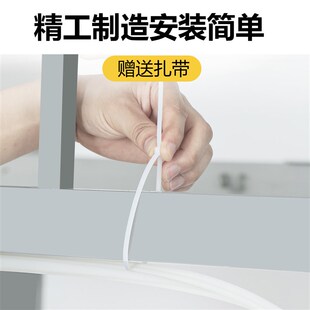 寝室床帘宿舍下铺轨道窗帘轨道免打孔静音下桌帘可弯曲导轨滑道