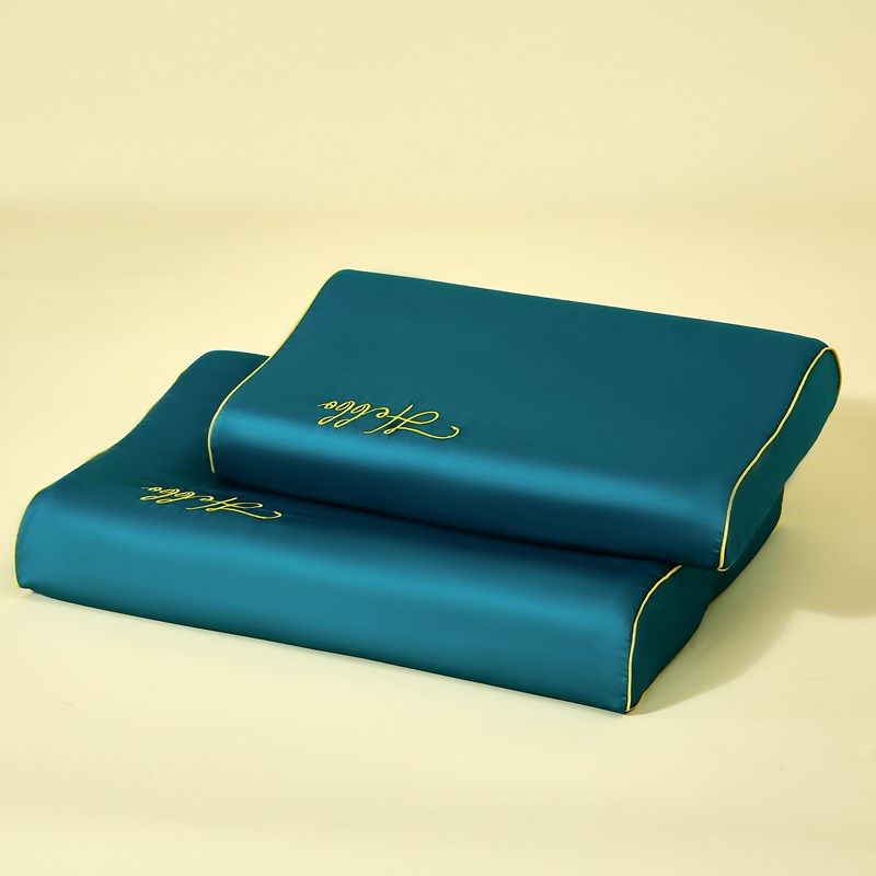 60s纯棉乳胶专用枕套40x60儿童记忆枕头套单个全棉单人30x50家用