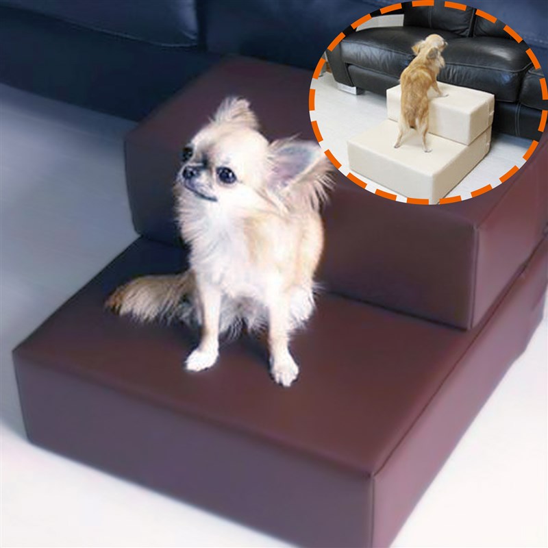 宠物楼梯台阶小型犬泰迪上床爬床梯子床边小狗猫爬梯狗狗楼梯拆洗
