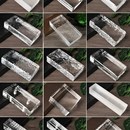 饰墙透光外墙客厅装 超白长方形实心玻璃砖水晶砖冰影纹隔断装 饰