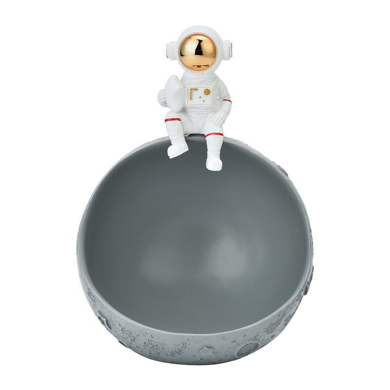 宇航员钥匙收纳玄关摆件入户门口鞋柜客厅家居装饰品乔迁新居礼品