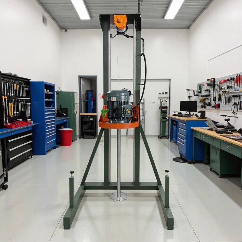 供应江西树脂颜料搅拌机电动升降分散机胶水涂料吨桶搅拌桶