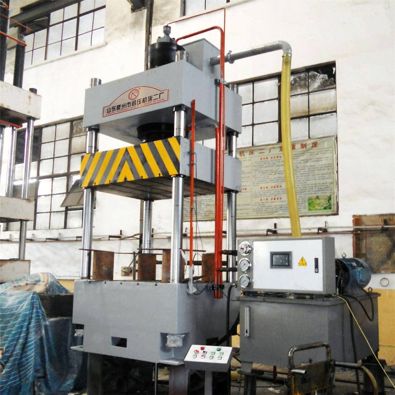 100T四柱三梁液压机200T电机定子压装拉伸成型多型号可选价格优惠