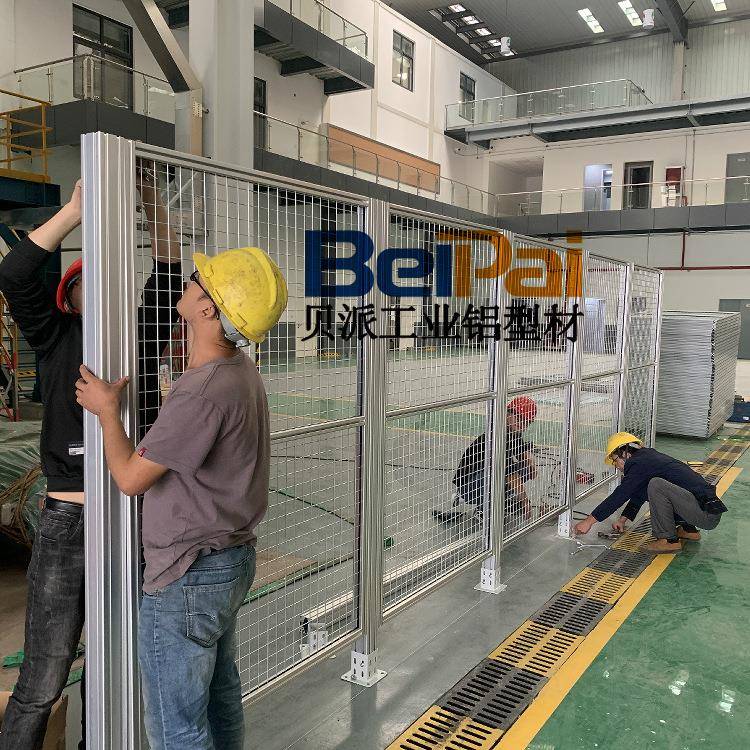 工业机器人围栏防护罩工作台亚克力防静电PC板点焊弧焊工作站加工