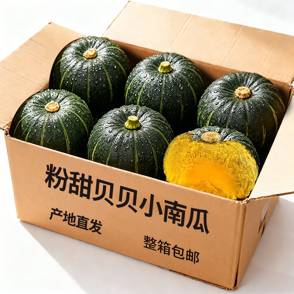 粉糯贝贝小南瓜3斤▲限量一份▲