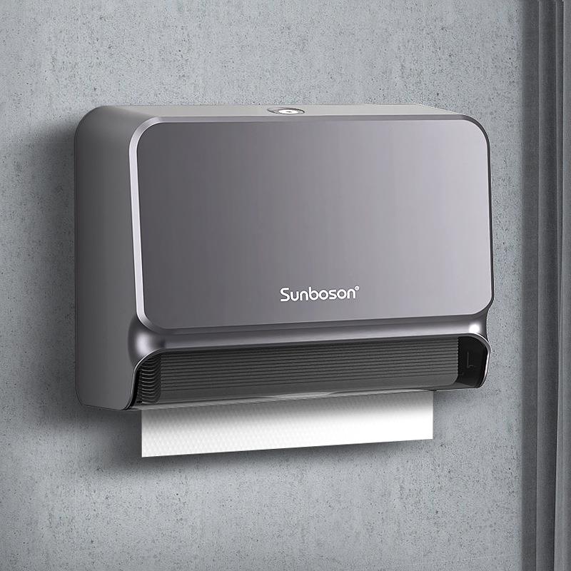 免打孔北欧酒店厕所卫生洗手间擦手纸巾盒抹干手抽纸盒壁挂式厨房