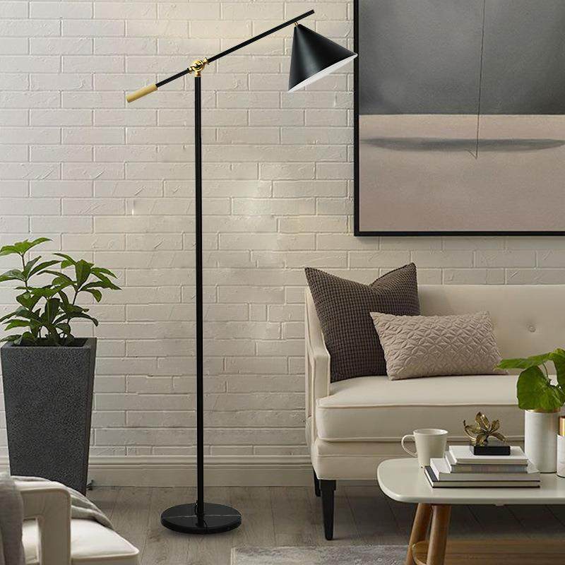 钓鱼灯落地灯客厅沙发卧室床头北欧简约现代创意装饰工作立式台灯