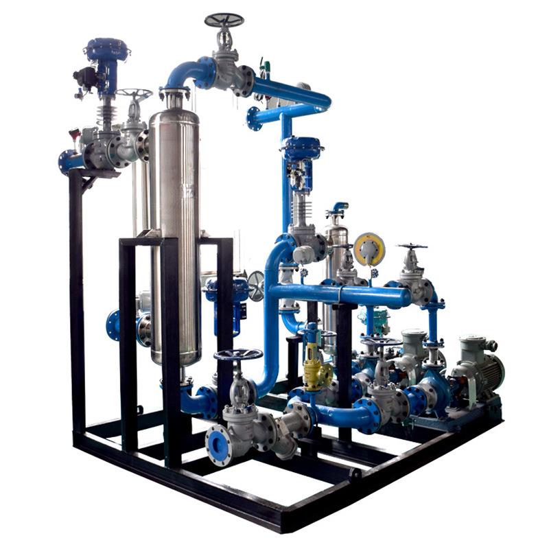 小区工厂生活供暖换热站螺旋缠绕管式换热机组智能管式换热机组