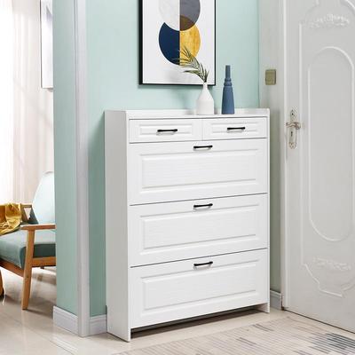 鞋柜家用木质门口玄关多层收纳储物柜现代简约经济小户型