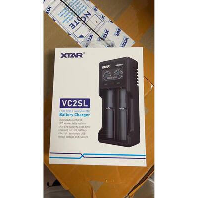 XTAR VC2SL 强光手电18650/21700锂电池5/7号电池智能充电器