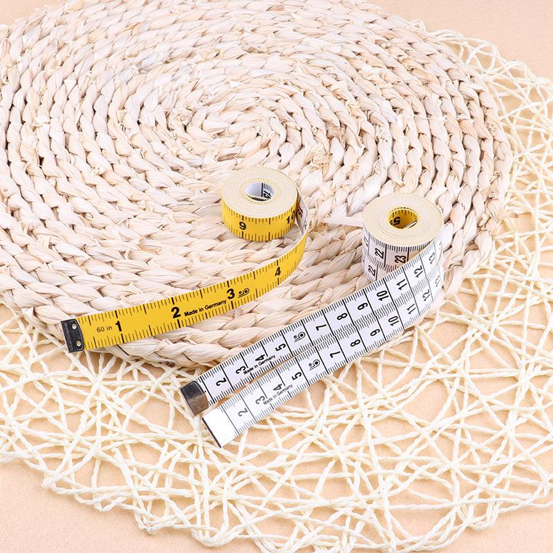 皮尺1.5米 三围尺服装尺裁缝尺子缝纫尺 量衣小皮尺 软尺