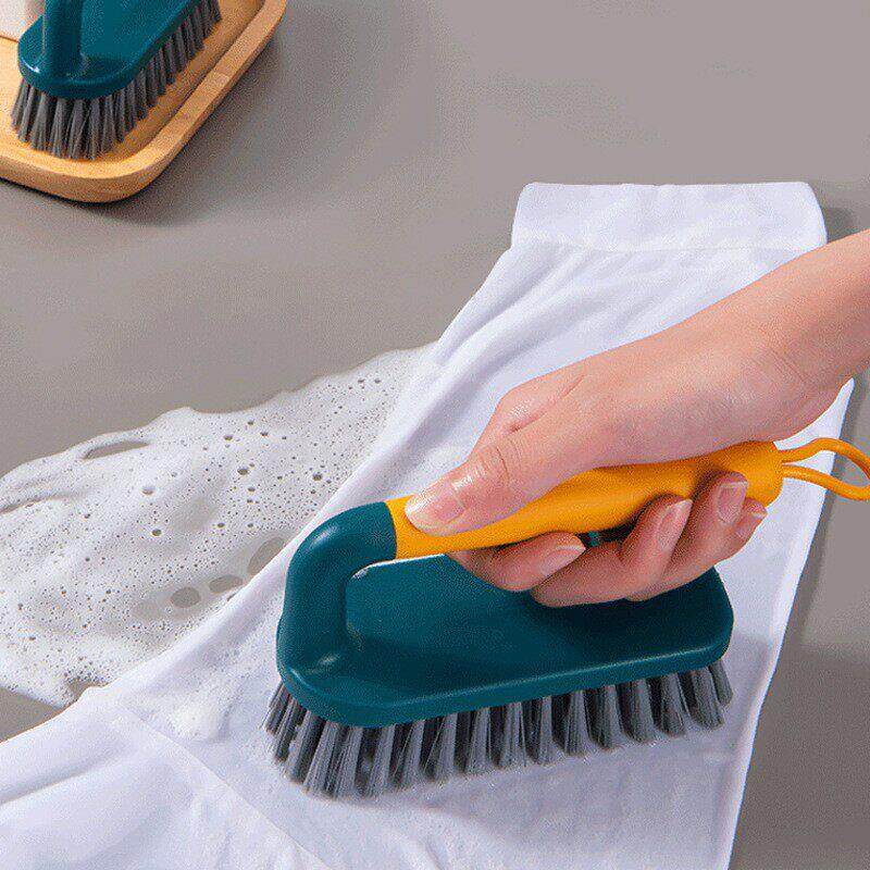 北欧风鞋刷板刷软毛刷带手柄洗衣服洗鞋家务塑料清洁刷子组合套装