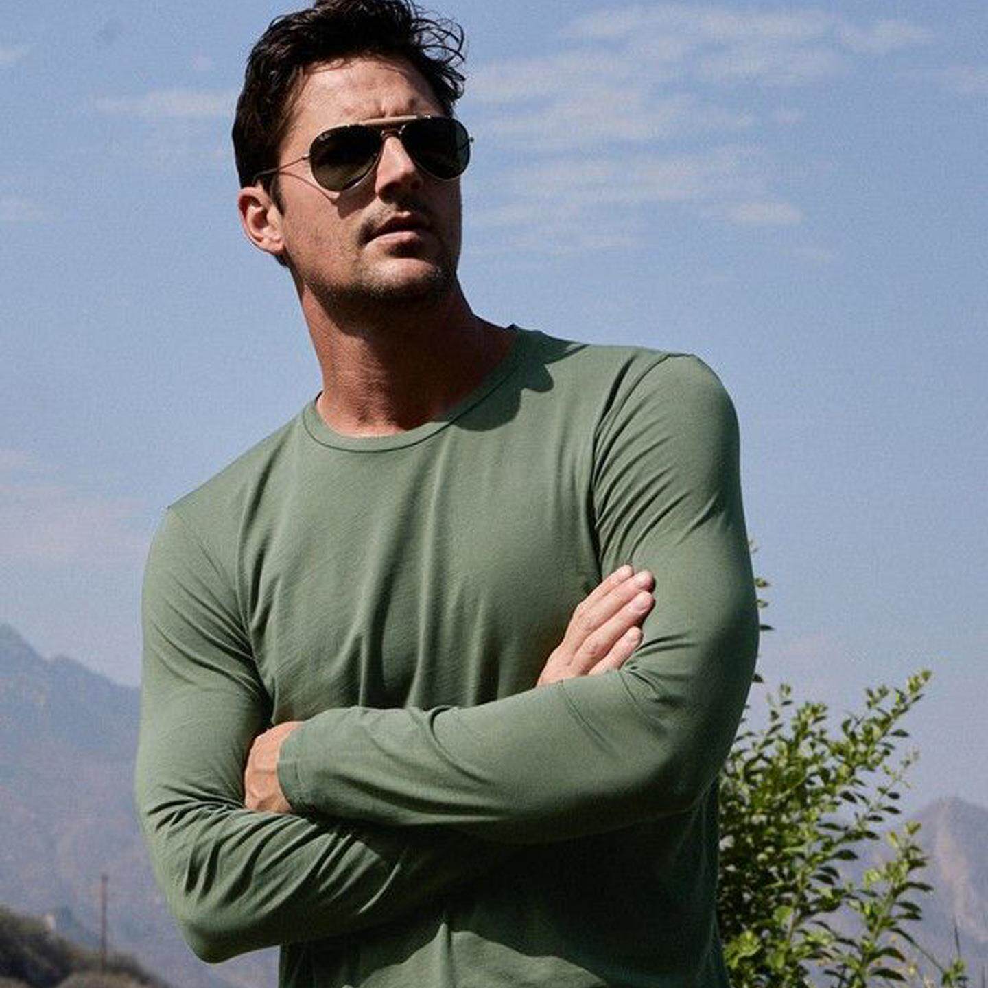 灰壳户外男美利奴羊毛速干衣滑雪保暖美丽诺徒步登山长袖t恤内衣