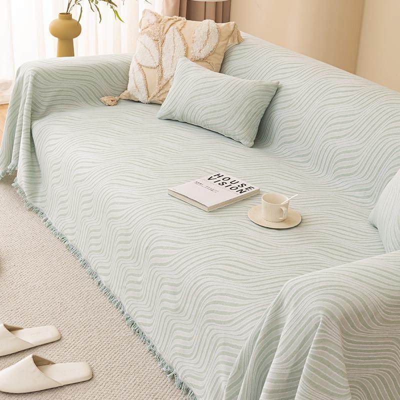 欧式沙发巾高级感全包防滑四季通用万能沙发垫盖布套罩巾毯防猫抓