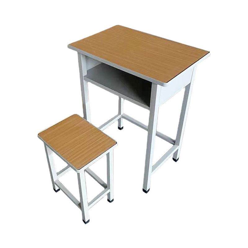 学生课桌椅单人可升降培训班中小学生学校课桌椅厂家直销辅导班