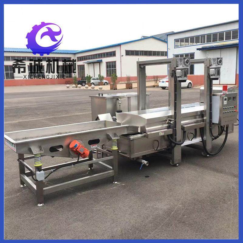 麻辣小龙虾油炸机希诚全自动小龙虾油炸设备 连续式刮渣油炸设备,清洗/食品/商业设备,休闲食品加工设备,淘宝优惠券,粉丝福利购,淘宝优惠卷