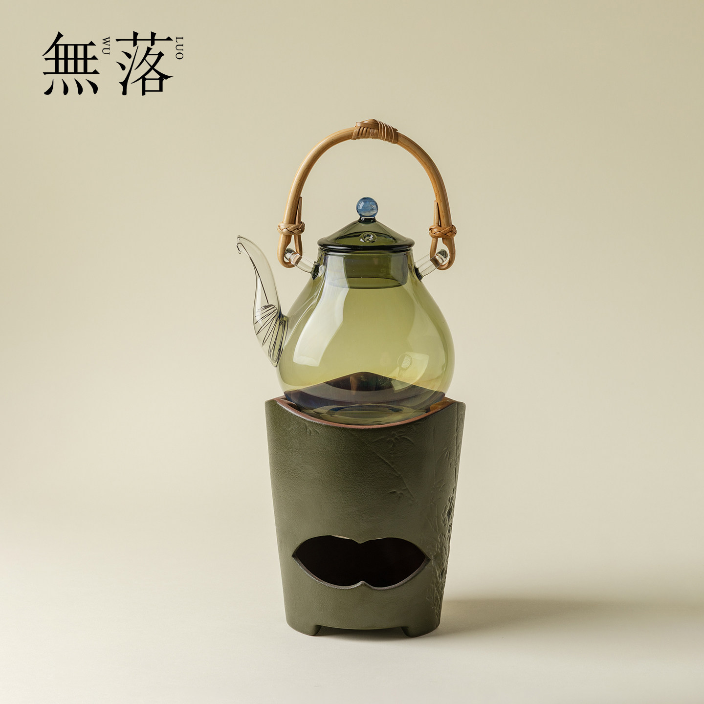 无落高硼硅提梁煮茶壶墨绿粗陶碳火炉围炉煮茶复古手工炭炉烧水壶,餐饮具,煮茶炉,淘宝优惠券,粉丝福利购,淘宝优惠卷